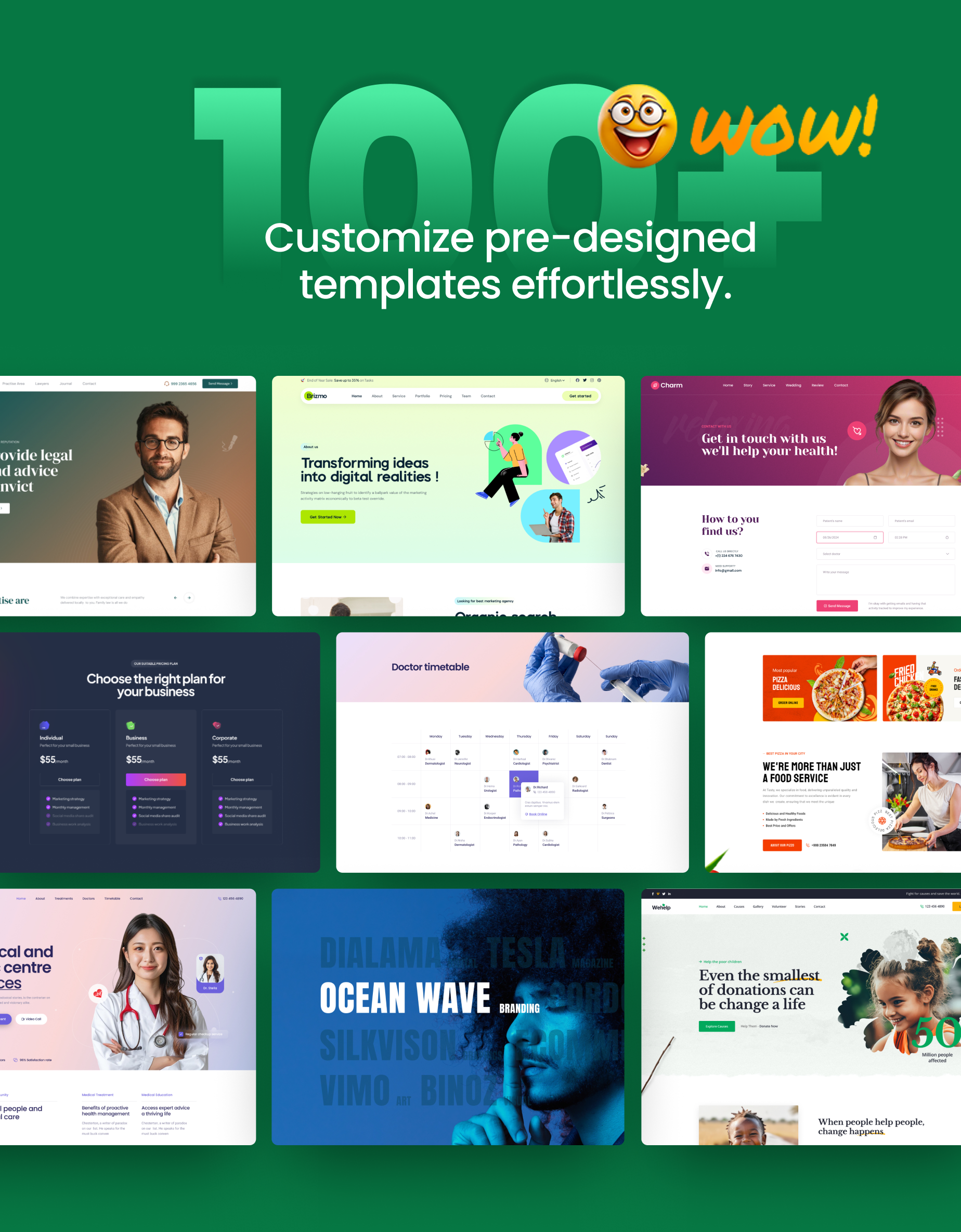 Multipurpose HTML5 Template